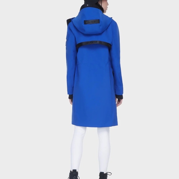 NWT CAYLIN WOMEN'S LONG RAIN JACKET - Picture 6 of 7